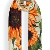Sunflower Song in Wool Silk