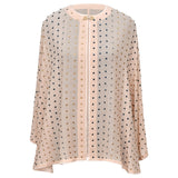 Colorful Shine-Cape in Cashmere