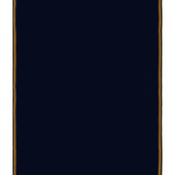 Medium Twill Blanket with Double Border in Merino