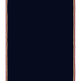 Medium Twill Blanket with Double Border in Merino