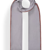 Diamond Weave Stole with Selvedge in Merino