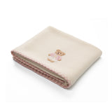 Mrs Bear Tex Knit Baby Blanket