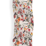Coral Pearls in Wool Silk