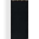 Metallic Border Stole in Merino
