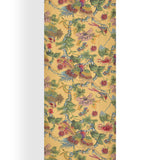 Bird Print Stole in Wool Silk