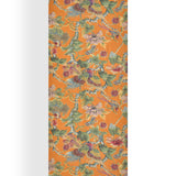 Bird Print Stole in Wool Silk