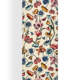 Floral Vine in Wool Silk