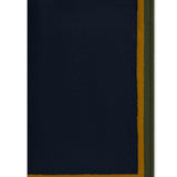 Medium Twill Blanket with Double Border in Merino