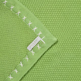 Green Baby Blanket in Cotton