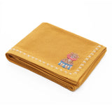 Tex Knit Lion Motif Baby Blanket