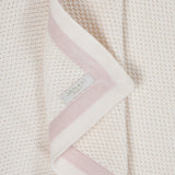 Tex Knit Double Border Baby Blanket in Cotton