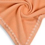 Coral Baby Blanket in Cotton