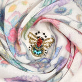 Bees in Wool Silk