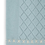 Cable Diamond Baby Set in Cashmere