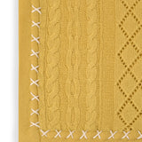 Cable Diamond Baby Set in Cashmere