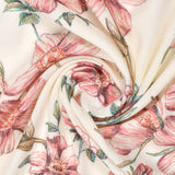 Flower Blossom in Wool Silk