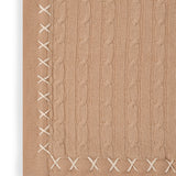 Cable Knit Baby Set in Cashmere