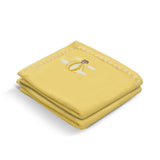 Dreamy Skies Text Knit Blanket in Cotton