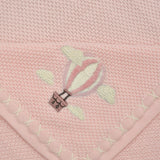 Dreamy Skies Text Knit Blanket in Cotton