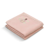 Dreamy Skies Text Knit Blanket in Cotton
