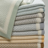 Frosted Mint Blanket in Cashmere