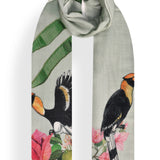 Jungle in Wool Silk
