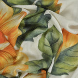 Botanical Flowers in Wool Silk
